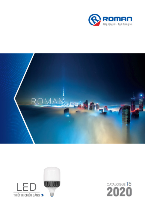 Catalogue Bảng Giá Đèn LED ROMAN tháng 05/2020