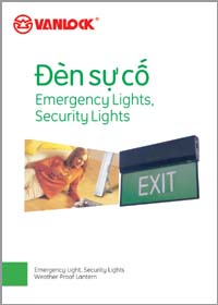 Bảng giá đèn sự cố, thoát hiểm exit Sino Vanlock 2019