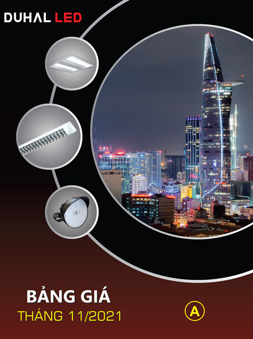Bảng Giá Đèn Duhal 2021 Quyển A (tháng 11)