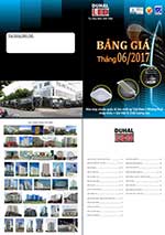 Bảng giá đèn Duhal 2017 cuốn màu xanh