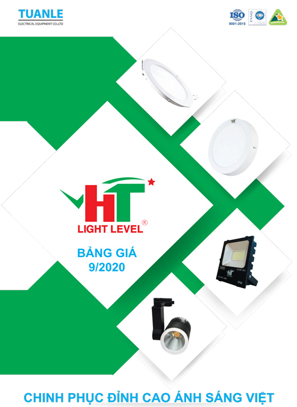 Catalogue Bảng Giá Đèn Led HT LIGHT LEVEL 2020