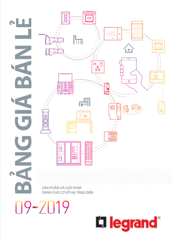 Bảng giá bán lẻ Legrand 09.2019