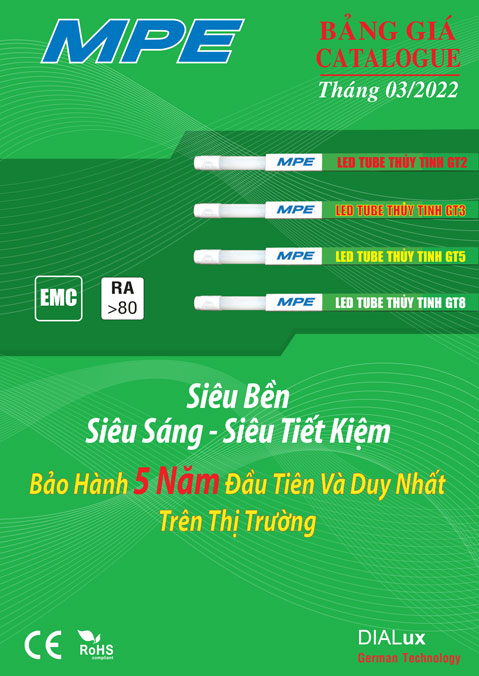 Bảng Giá MPE 2022 (tháng 3)