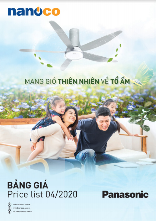Bảng giá Panasonic tháng 04/2020