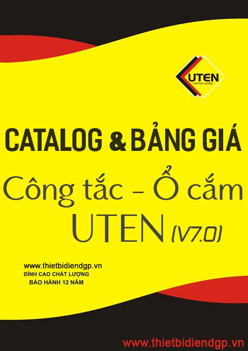 Catalogue & Bảng giá Công tắc, ổ cắm Uten 2019 (v7.0)
