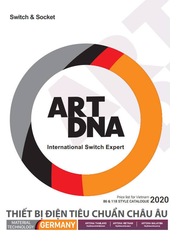 Catalogue ARTDNA 2020 (Công tắc & Ổ cắm)