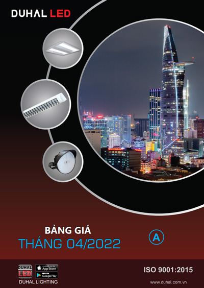 Bảng Giá Đèn Duhal 2022 Quyển A (tháng 4)