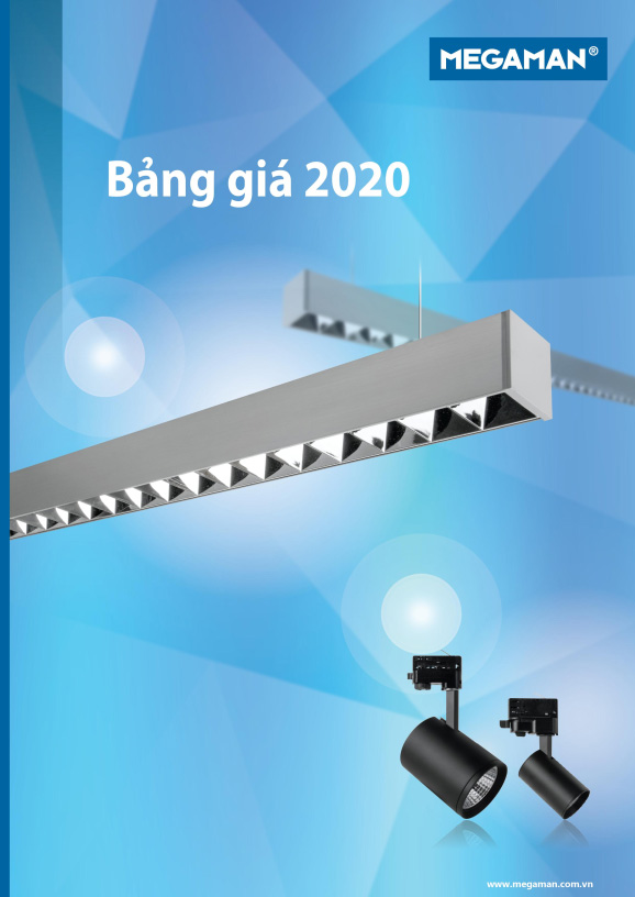 Bảng giá đèn LED MEGAMAN 2020