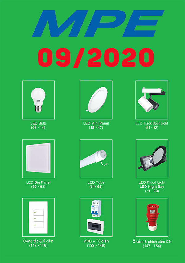Catalogue/Bảng Giá MPE 09/2020