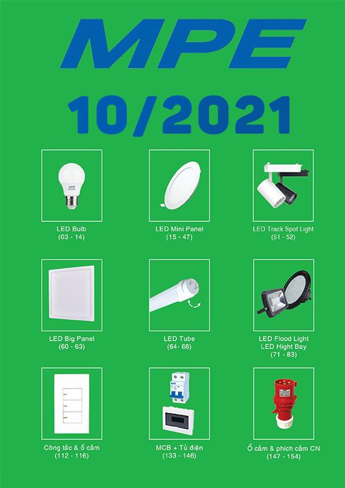 Catalogue/Bảng Giá MPE (Tháng 10/2021)