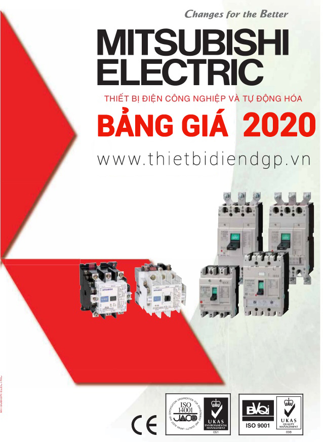 Bảng giá thiết bị điện MITSUBISHI T4/2020