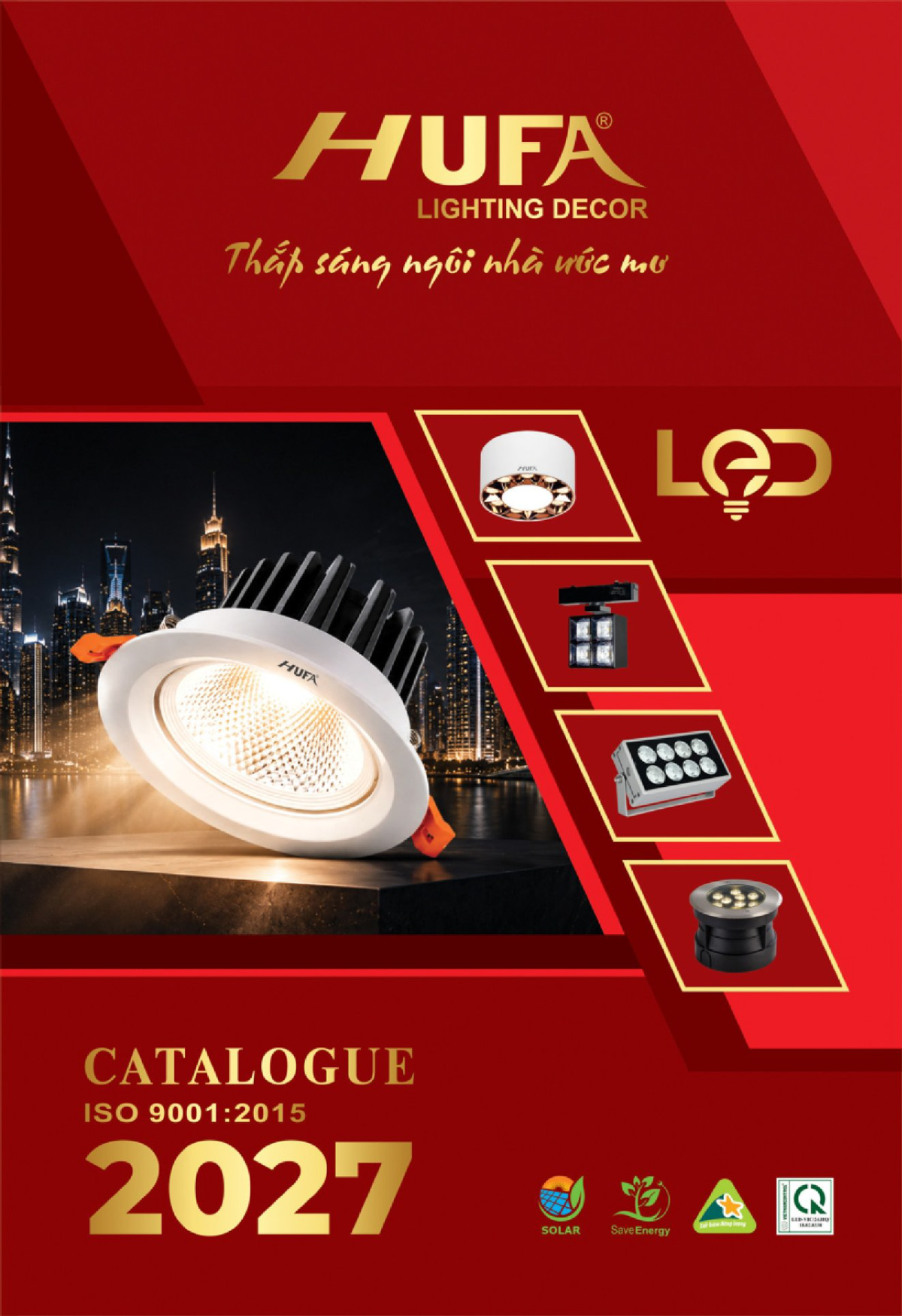 Catalogue Bảng Giá Đèn Led Hufa 2026