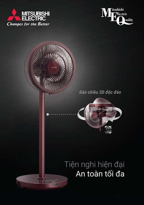 Quạt Trần, Quạt Điện, Quạt Hút Mitsubishi T07 2020