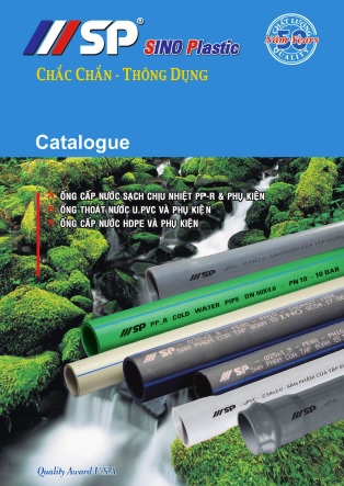 Catalogue Ống cấp thoát nước Sino Vanlock 2020