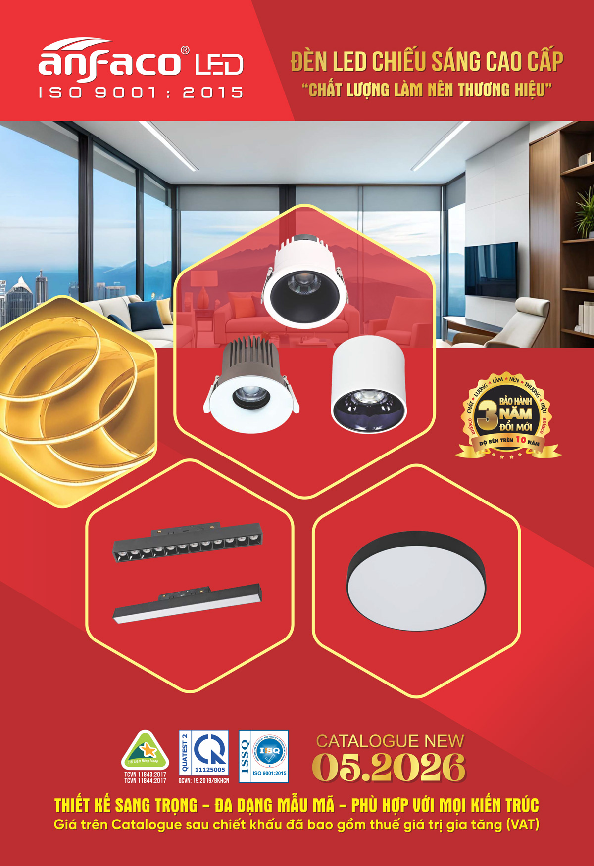  Bảng Giá Đèn Led Anfaco Lighting 2026