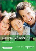 Bảng giá schneider dân dụng 2017
