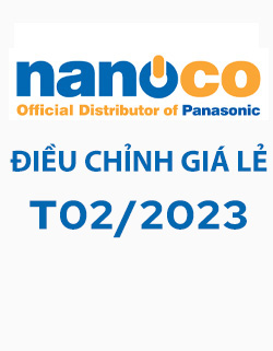 [NANOCO] Thông báo điều chỉnh giá lẻ (02/2023)