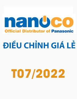 [NANOCO] Thông báo điều chỉnh giá lẻ (07/2022)