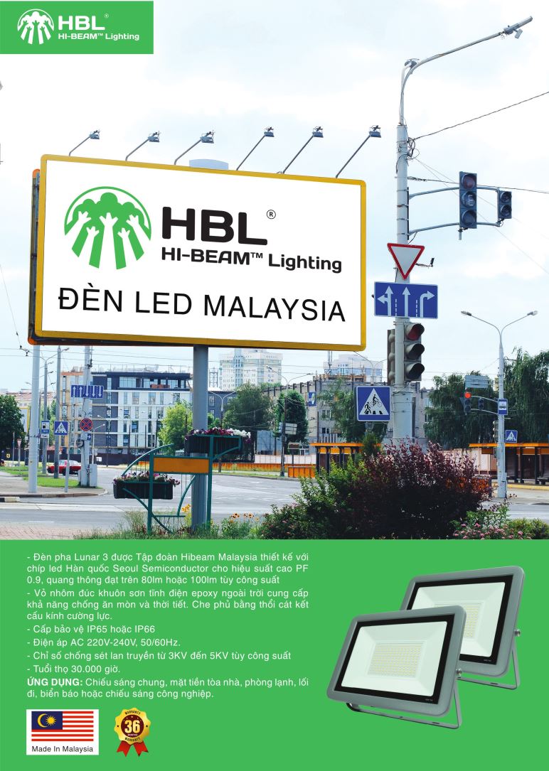Bảng Giá Đèn LED HBL Hi-Beam Lighting 2023