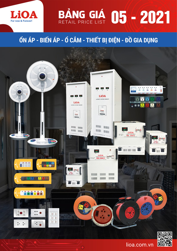 Bảng Giá LiOA 2021 (tháng 5)