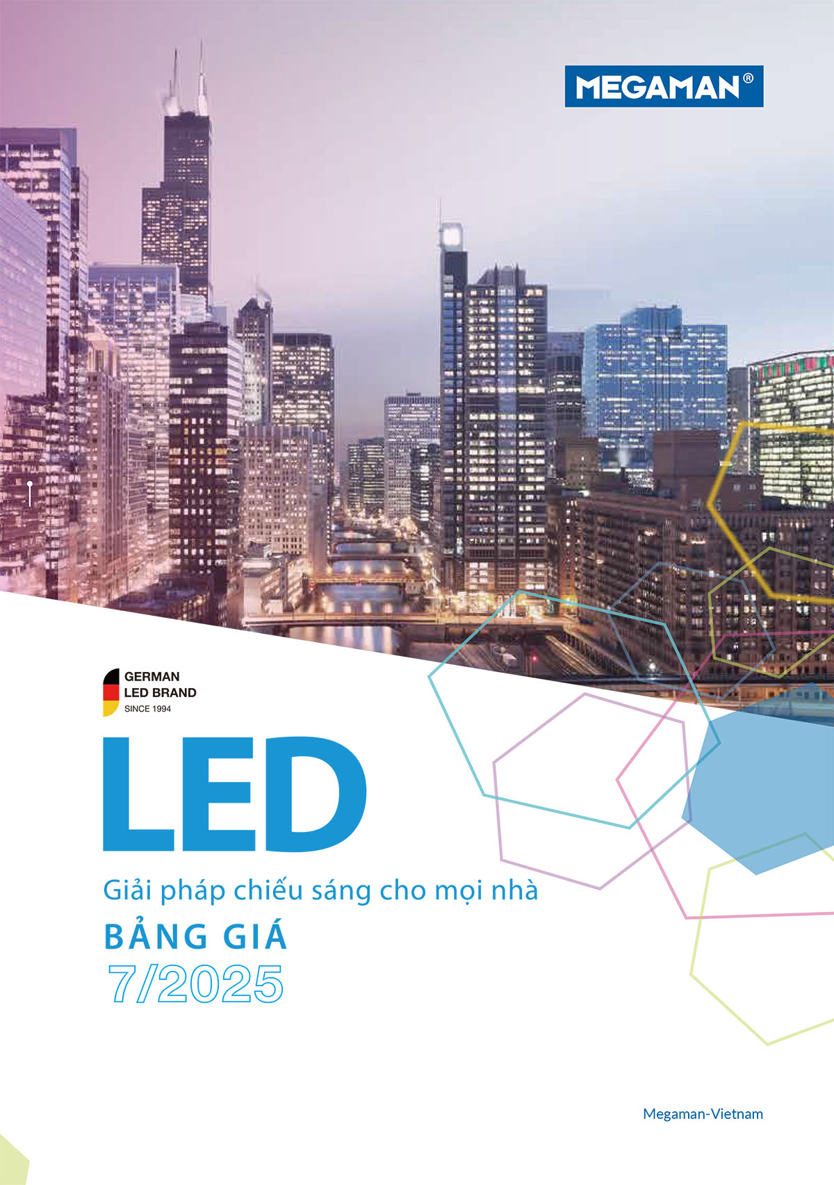 Bảng giá đèn LED MEGAMAN 2025