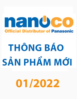 NANOCO Thông báo sản phẩm mới  - HALUMIE COLOR - Ổ CẮM ÂM SÀN - BÚT THỬ ĐIỆN ĐA NĂNG