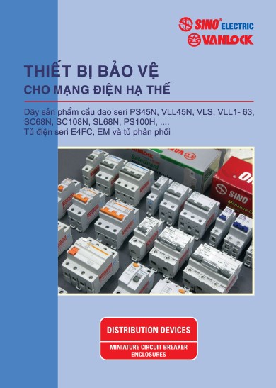 Cầu dao tự động Sino Vanlock (MCB, RCCB, RCBO)