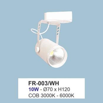 Đèn rọi ray Andora Ø70*H120 LED COB 10W FR-003/WH