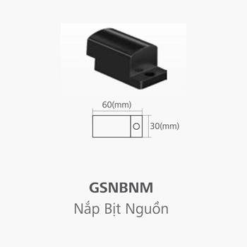 Nắp bịt nguồn ray nam châm siêu mỏng GSNGNN GSNBNM