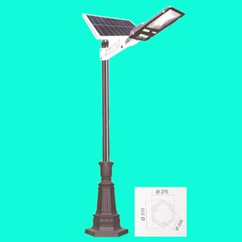 Đèn trụ sân vườn năng lượng mặt trời - SOLAR TRU 092 - LED 200w SOLAR TRU 092