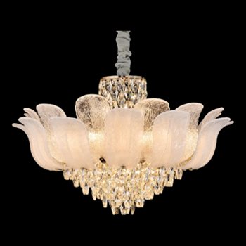 Đèn chùm pha lê Andora Ø800*H500+500 E14*21 - Pha Lê K9 TPL-8618/800