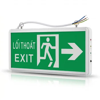 Đèn thoát hiểm Exit Kawaled E504-P2 (2 mặt) rẽ phải E504-P2 (2 mặt)