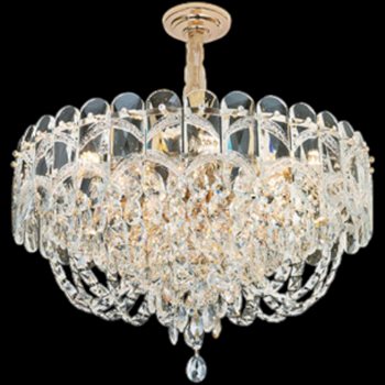 Đèn chùm pha lê SANO Ø600*H360 - E14*11 CPL 10036