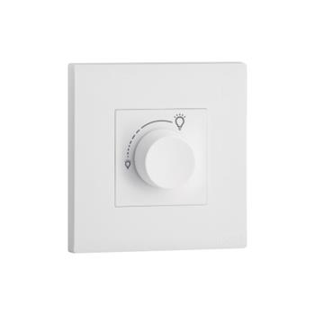 Bộ điều chỉnh ánh sáng đèn 300W RCD+LED MEC24073WH