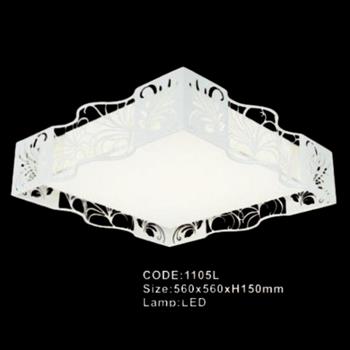 Đèn mâm ốp trần vuông led - 550*550*H160 mm 1105L