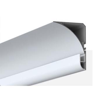 Thanh Nhôm Profile hắt trần 80*60mm Dài 3m TN-02