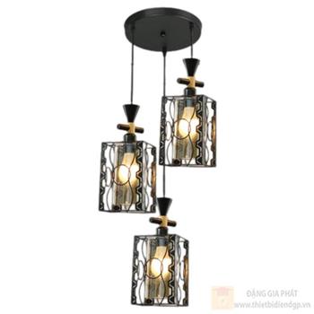 Đèn treo trần trang trí Slister Ø240*H1000mm - E27*3 1163-3