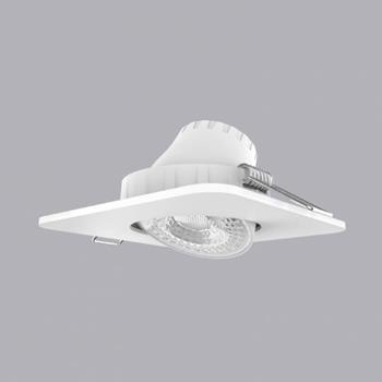 Đèn Led downlight điều chỉnh hướng chiếu sáng mặt vuông DLA2S-7T