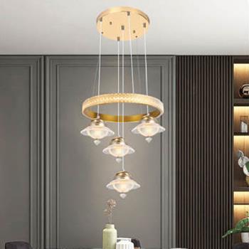 Đèn thả trang trí Andora Ø400 x H1000 - LED 3 CĐ + Remote TL-6519/4