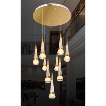 Đèn thả pha lê Andora Ø500*H1000 - LED 3000K TPL-8119/10