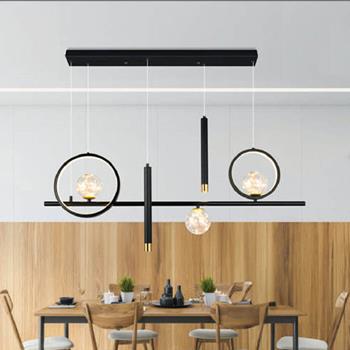 Đèn thả trang trí Andora L1000*H1000 - LED 3 CĐ TL-9007BK