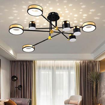 Đèn thả trang trí Andora Ø800 x H350 - LED 3 CĐ ĐT-H6009/8