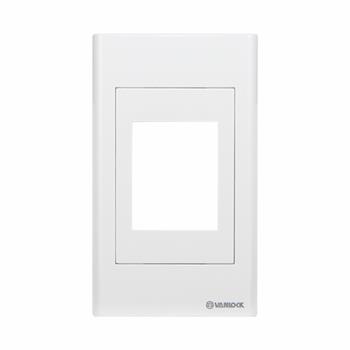 Mặt nhựa chứa 2 MCB kiểu M S18122/M