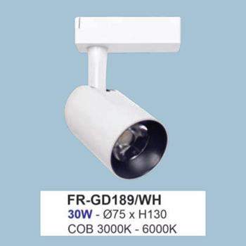 Đèn rọi ray Andora FR-GD189/WH LED COB 30W - Ø75 x H130 FR-GD189/WH