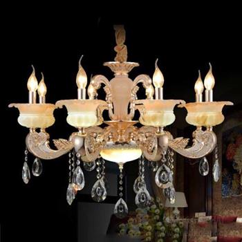 Đèn chùm Led 27W, Ø80*H80-110cm-E27*8pcs (KIM) 19950/8