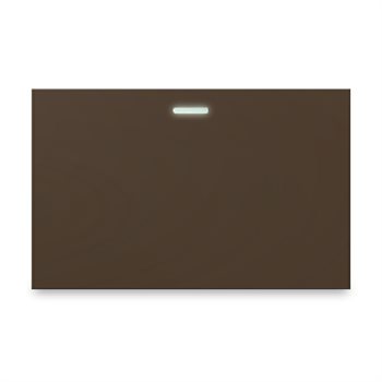 Hạt công tắc đơn 1 chiều Grimma G8CK1233 size L mặt nhựa vân xước G8CK1233