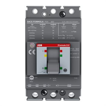 MCCB ABB 3P Formula DSP 25kA 16A 1SDA116227R1