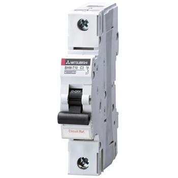 MCB 1P 10kA BHW-T10 Mitsubishi BHW-T10 1P