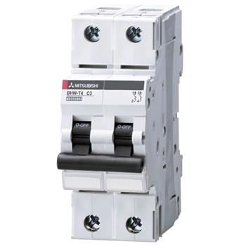 MCB 2P 4.5kA BHW-T4 Mitsubishi BHW-T4 2P