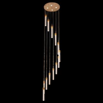 Đèn treo pha lê Slister Ø600*H3000mm - LED 48W - 3 CĐ 2350/12